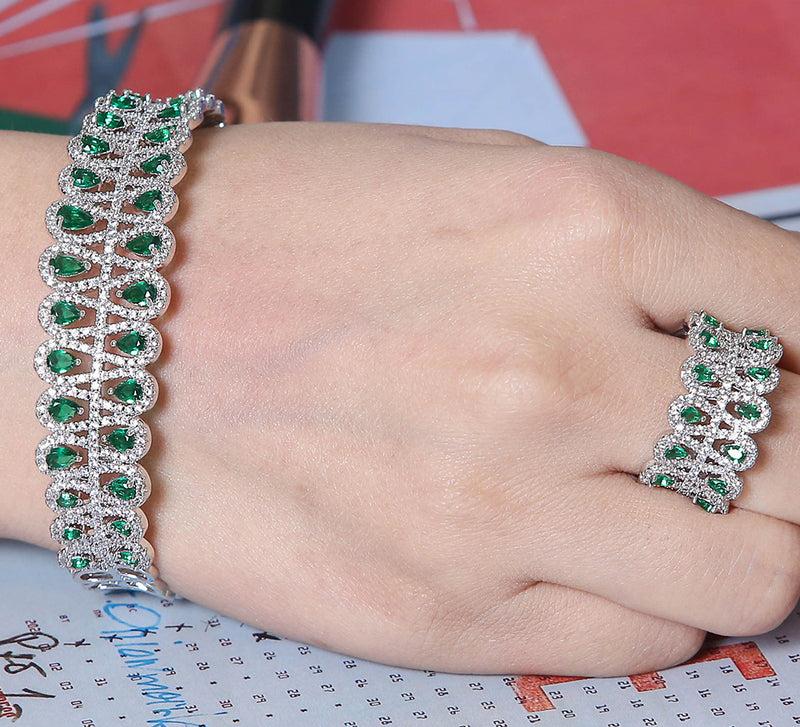 Green Adjustable Bracelet
