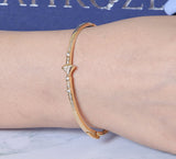 Little Arrowhead - Golden Cuff Bracelet