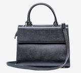 Decent Black Handbag with Wallet - Mahroze