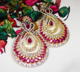 Buy Pink Wedding Women Earring Online in Pakistan