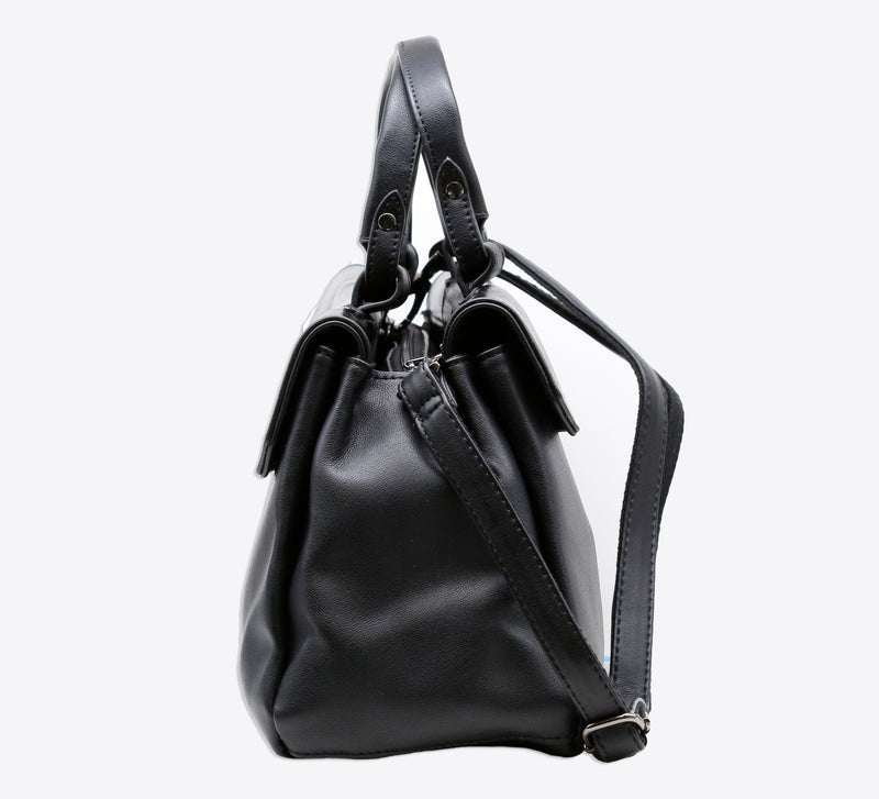 Ultimate Black Handbag with Wallet - Mahroze