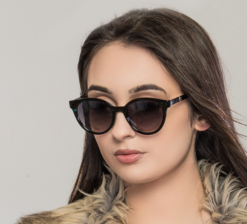 Monochrome Sunglasses - Women