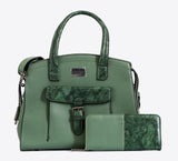 Enticing Green Handbag - Mahroze