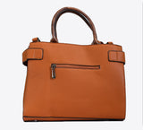 Sophisticated Coffee Hand Bag with Pouch - Mahroze