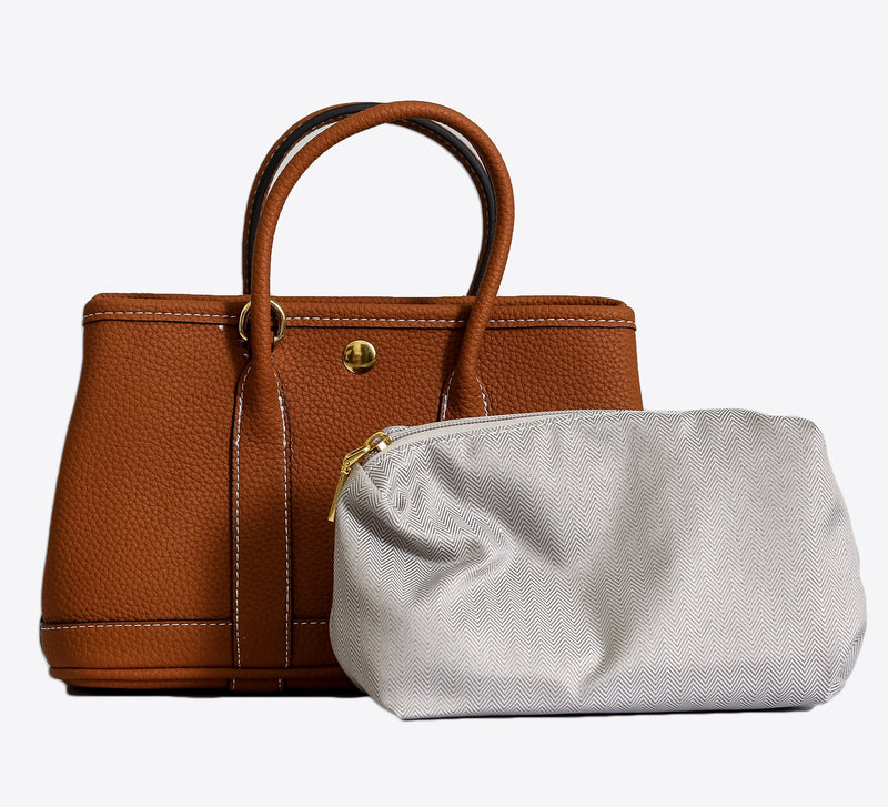 Brown Grace Bag with Pouch