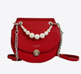 Pearl Hang Bag - Red