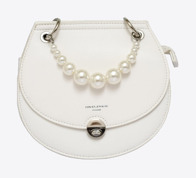 Pearl Hang Bag - White