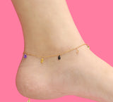 Sumptuous Ethnic Anklet - 29 cm