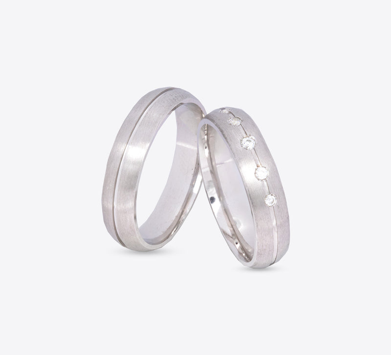 Commitment Couple Ring - Sterling Silver 925
