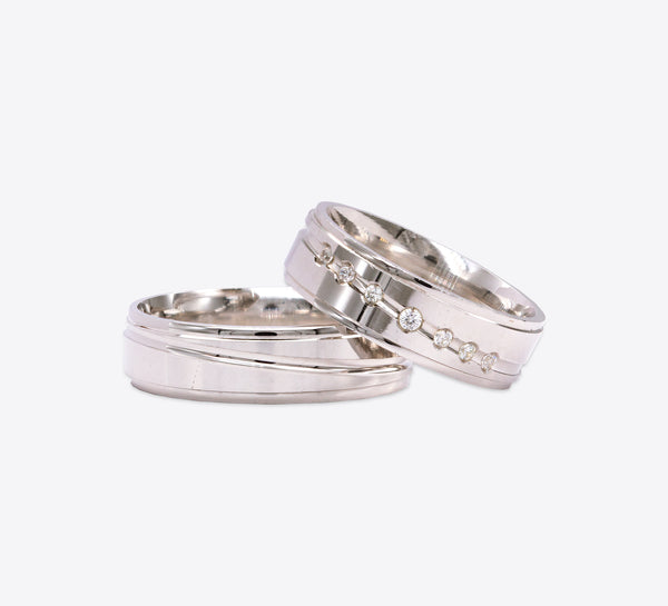 Love is Not Over Couple Ring - Sterling Silver 925