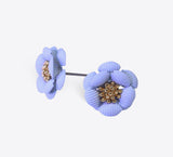 Sky blue Flower Earring Online in Pakistan
