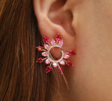 Red & Pink Studs