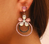 Pink Drop Earrings Online In Pakistan