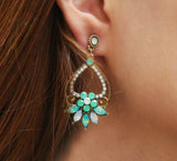 Buy Aqua Stones Earrings Online In Pakistan