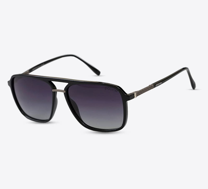 Men’s Flap Jacket Retro Square 55mm Polarized Sunglasses