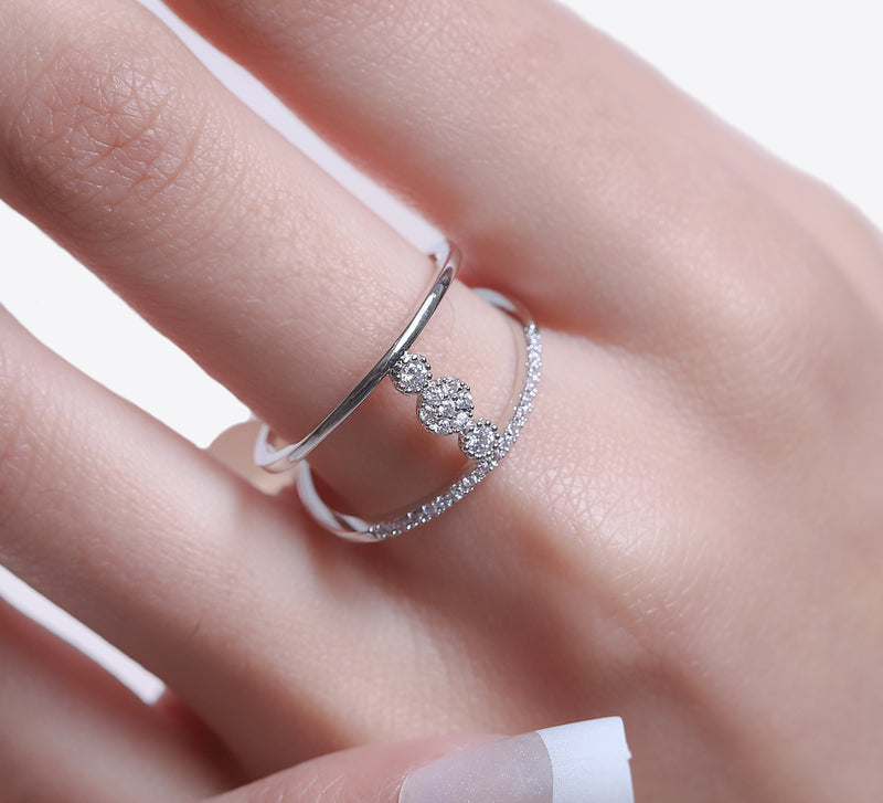 Silver Cocktail Ring