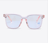 Square Pink Computer Glasses