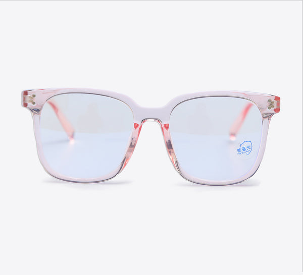 Square Pink Computer Glasses